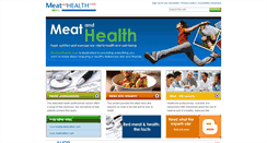Desktop Screenshot of meatandhealth.redmeatinfo.com